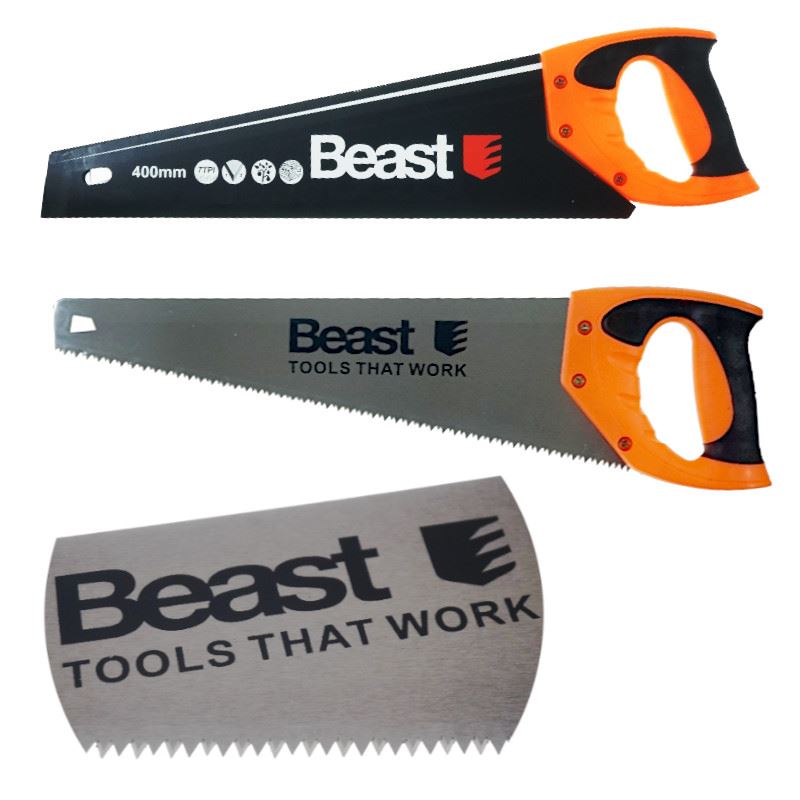 Saw Hardened 400 Mm Cross-cut 7tpi 1.05 Mm