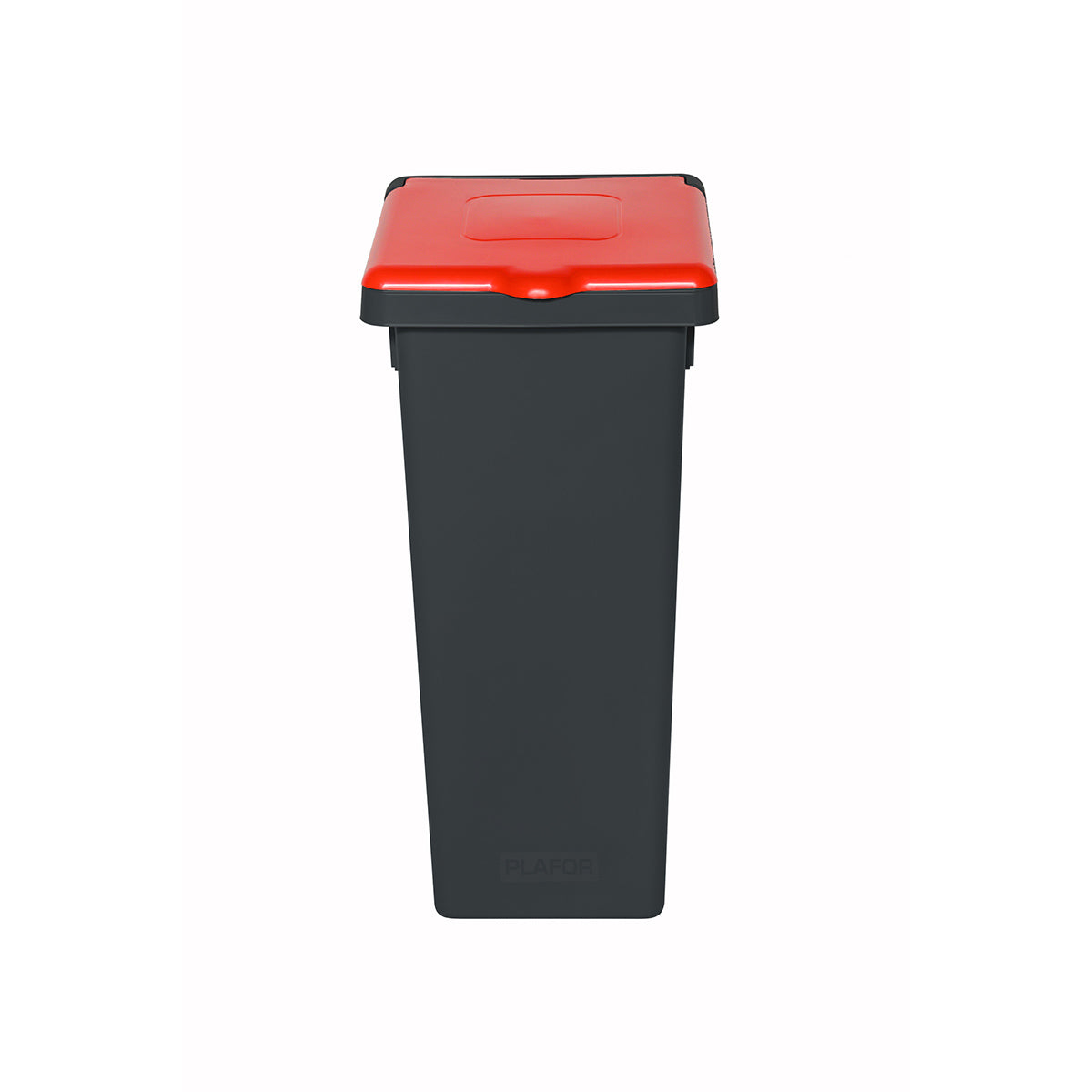 Nádoba Plafor Fit s zavřeným víkem 20l – Recyklace – Šedá/červená