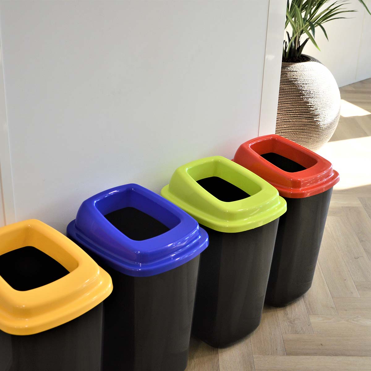 Plafor - Poubelle de tri 45l - Recyclage - Vert