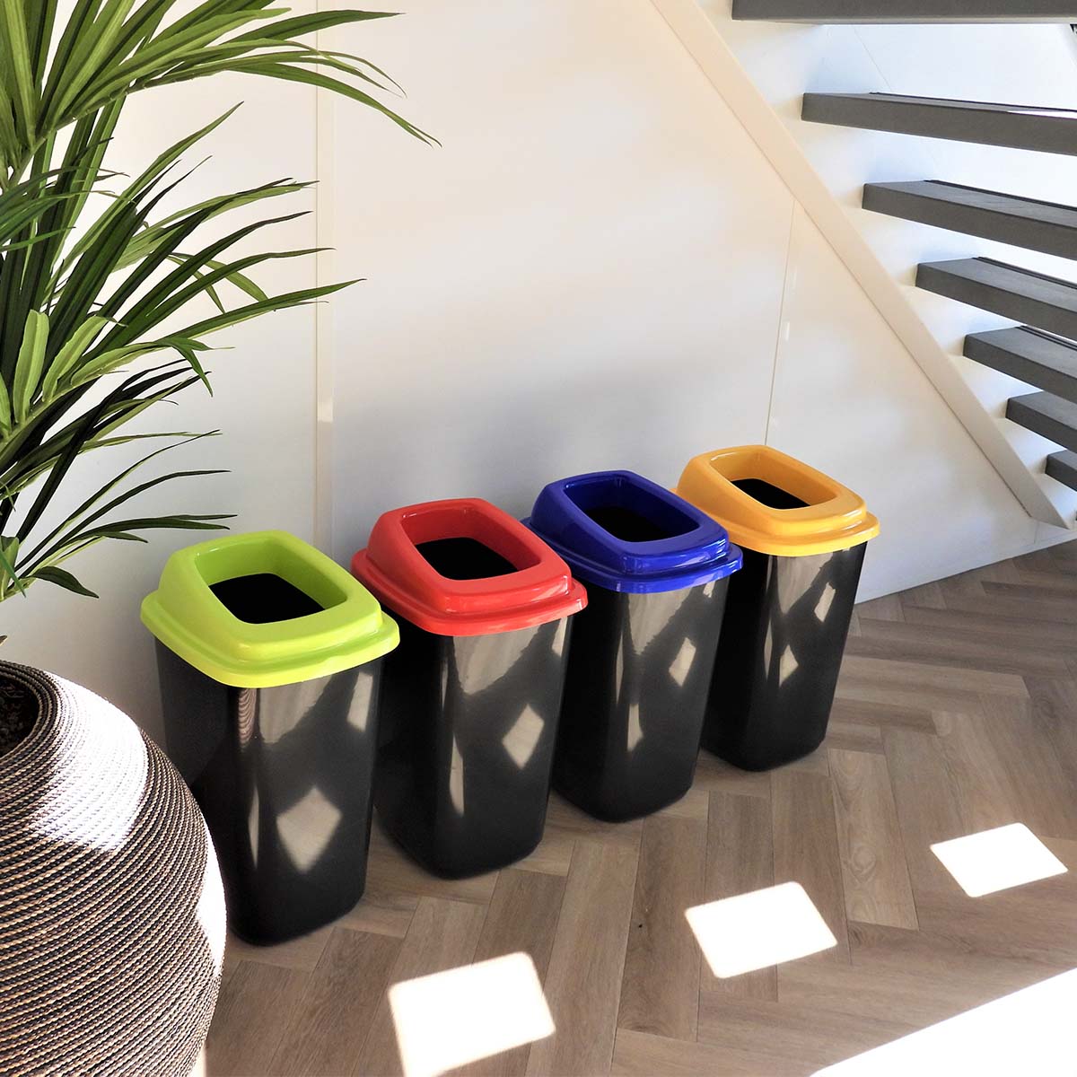 Contentor Plafor 28l – Reciclagem – Verde
