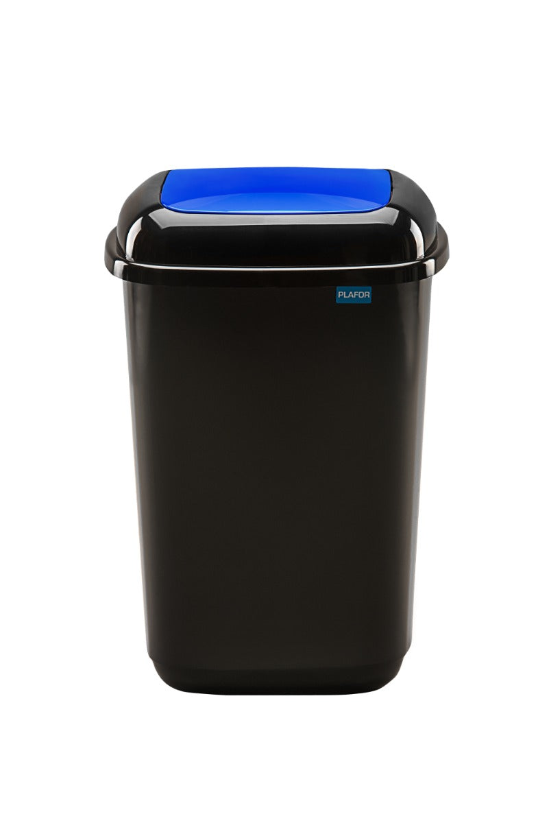 Plafor - Quatro Trash Bin 45l – Recycling - Blue
