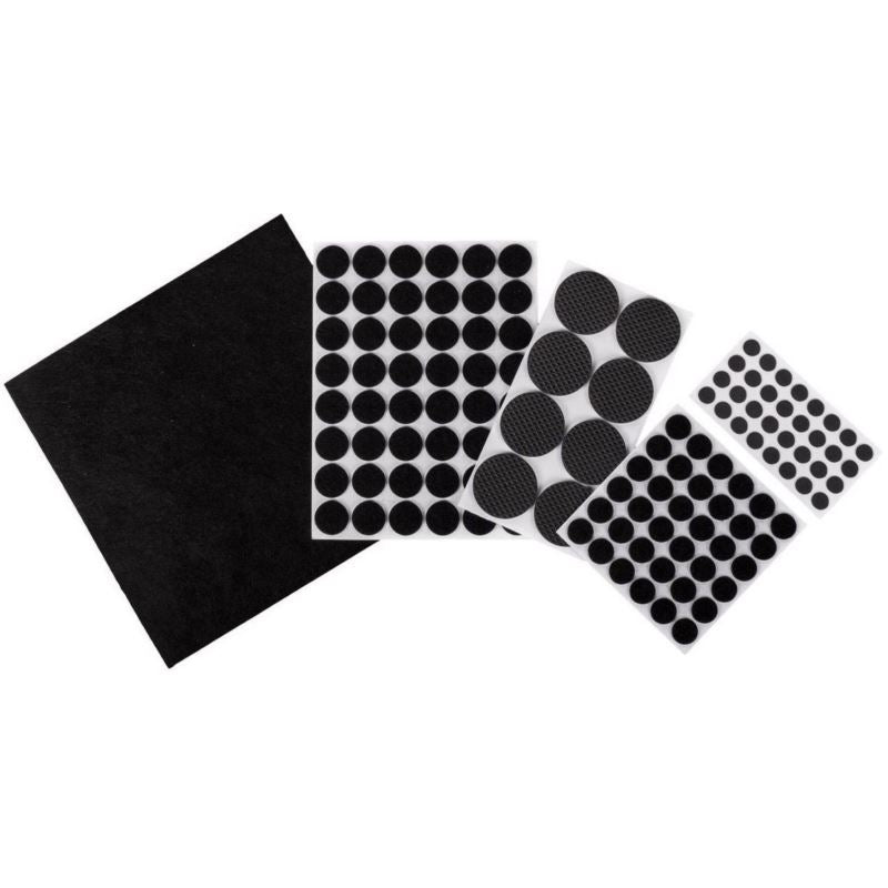 Felt And Foam Furniture Pads 125 Pcs Self-adhesive
