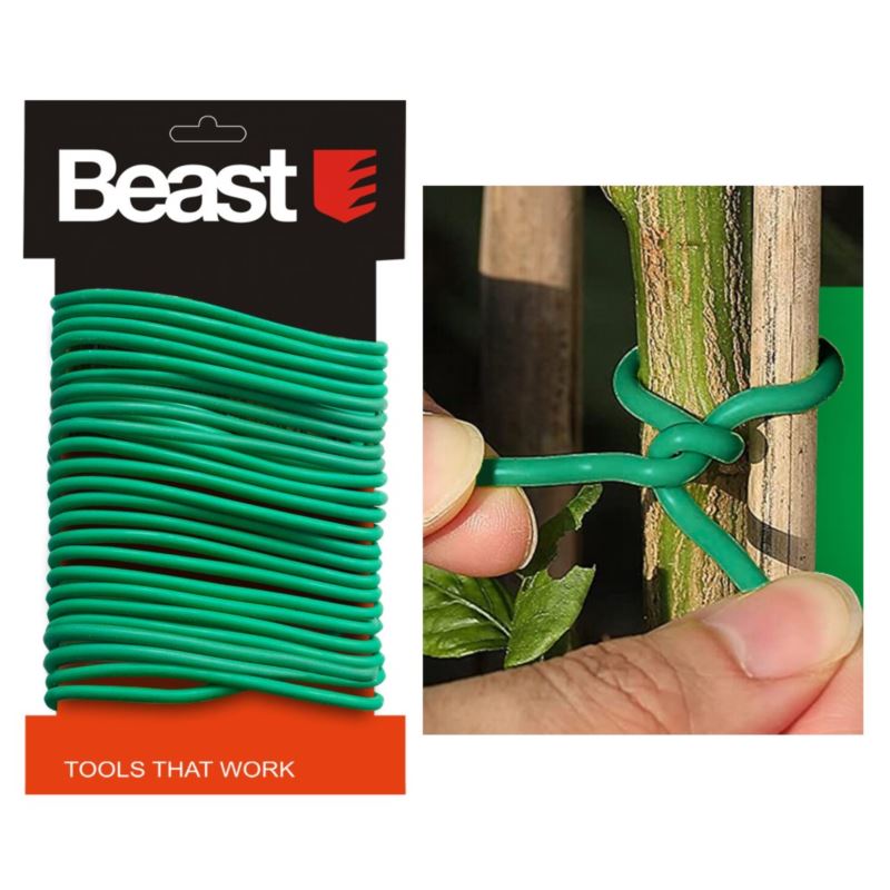 Soft Coated Gardening Wire 2.5 Mm Thick Beast
