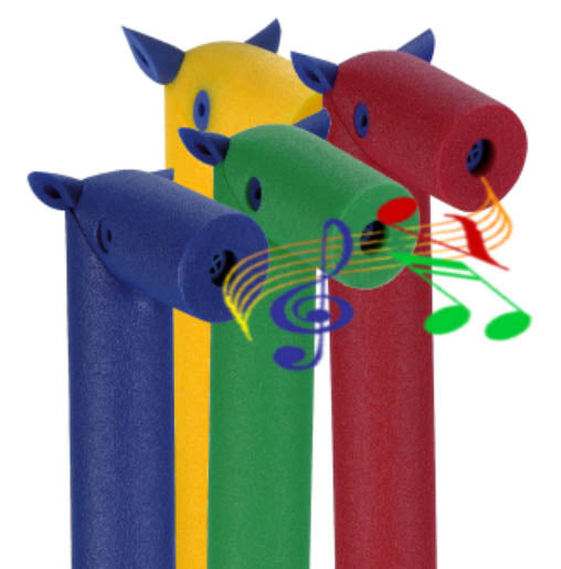Comfy ® Flexibeam Horse With Sound | Box Of 25 Pieces