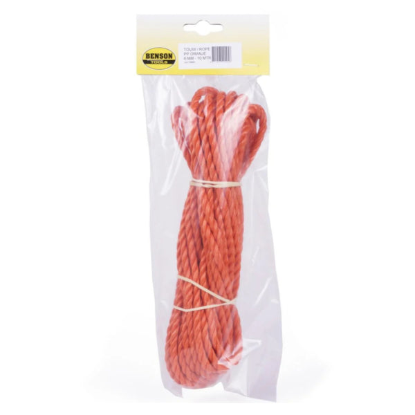 Orange Rope 6 Mm 10 Meters