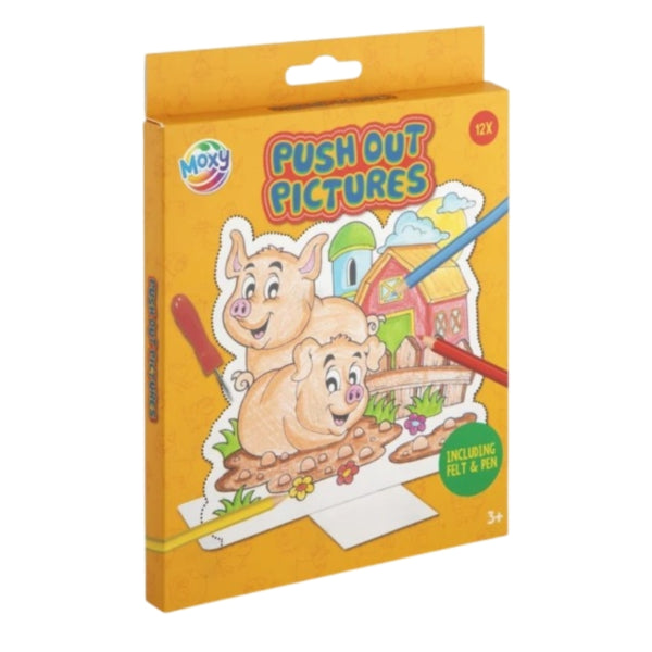 Farm Pin Pad 12 Sheets 18 Cm