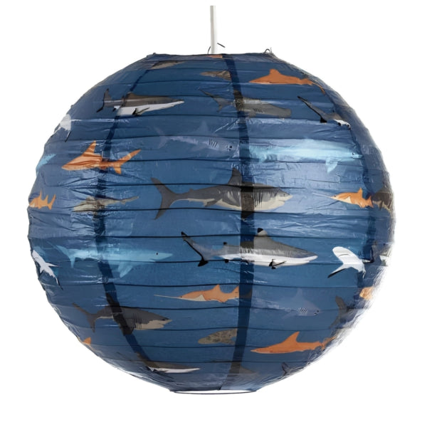 Rex London Lantern Sharks Paper 40 Cm