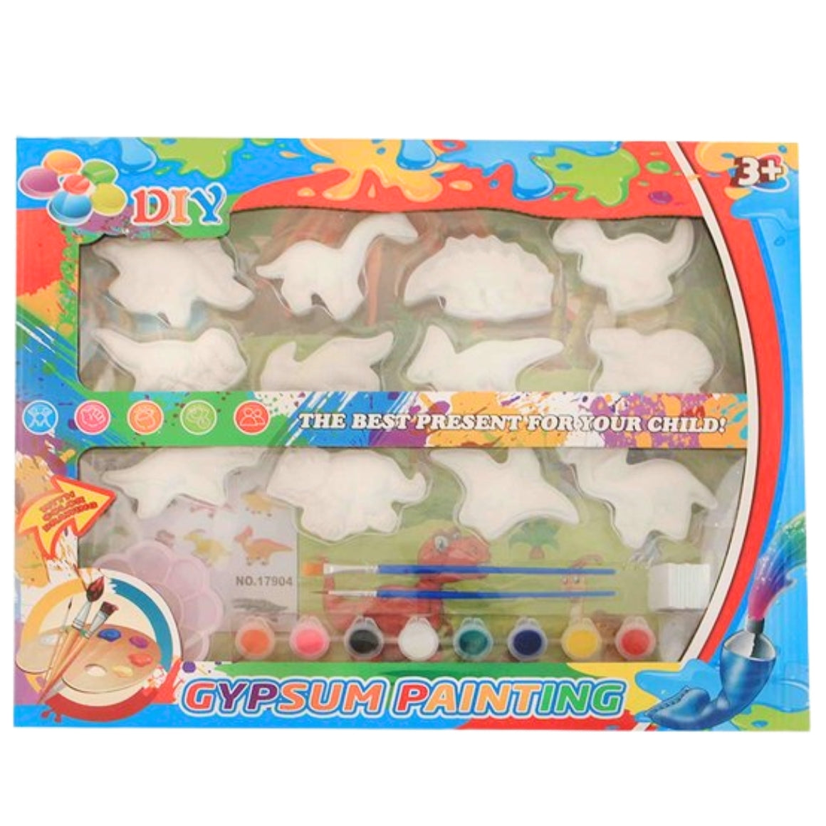 Junior Dinosaur Painting Set