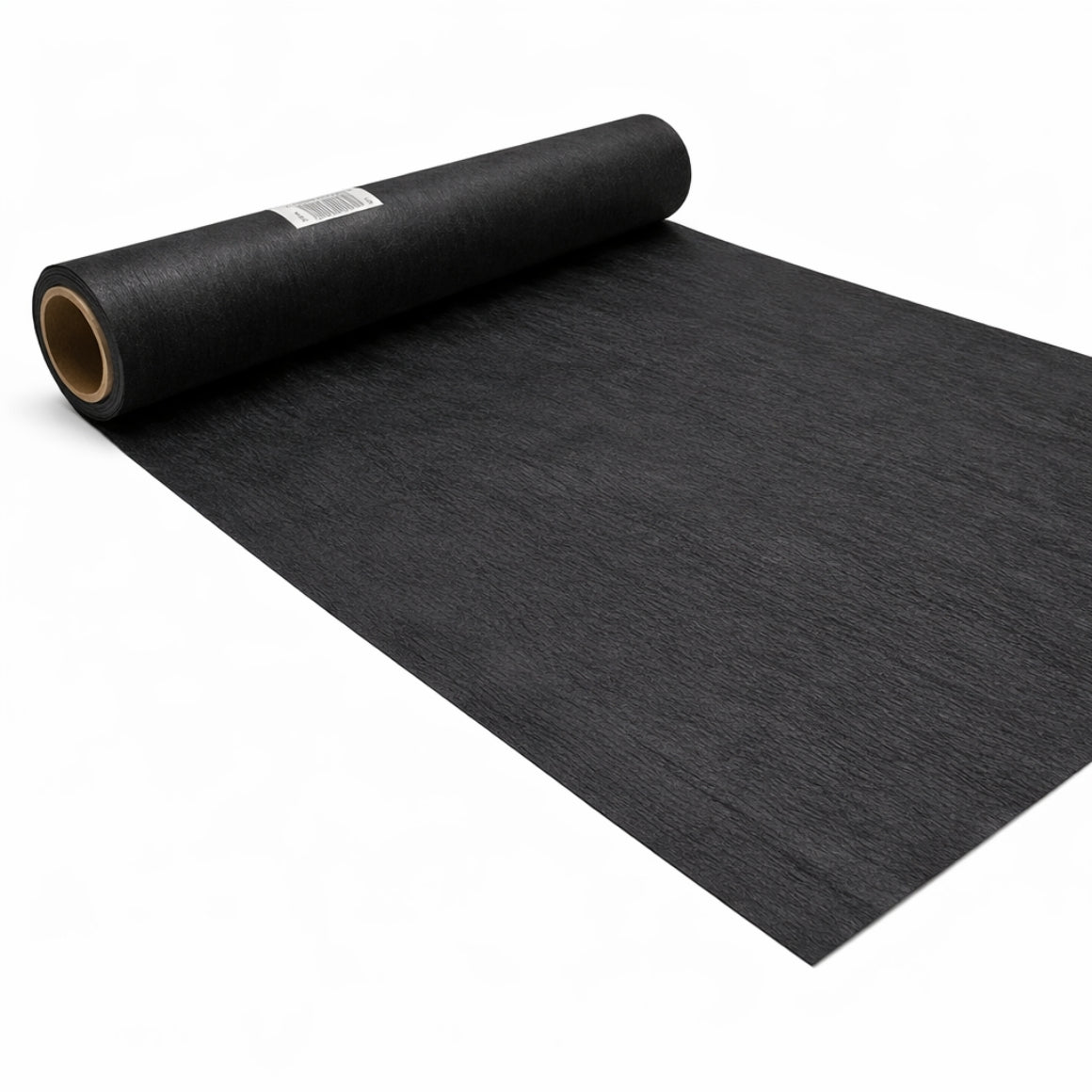 (r) Crepe Paper On Roll Black 500 Cm