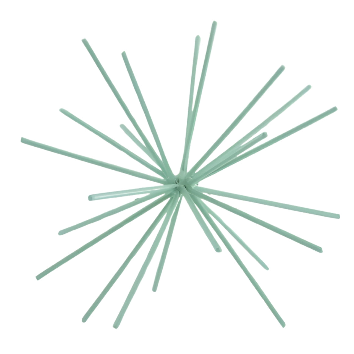 Housevitamin Ornament Firework Metal Mint Green 25 Cm