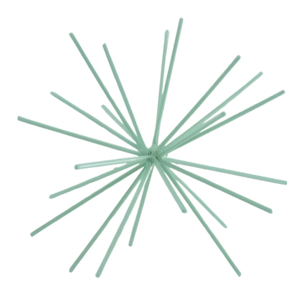 Housevitamin Ornament Firework Metal Mint Green 25 Cm