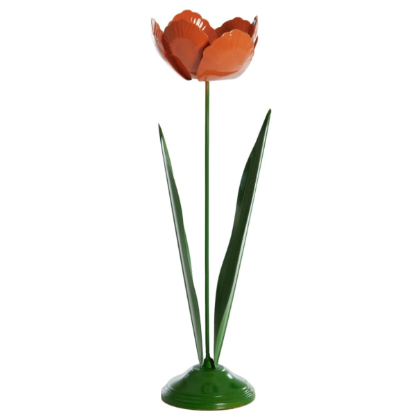 Light & Living Tealight Holder Alfori Green Orange 41 Cm
