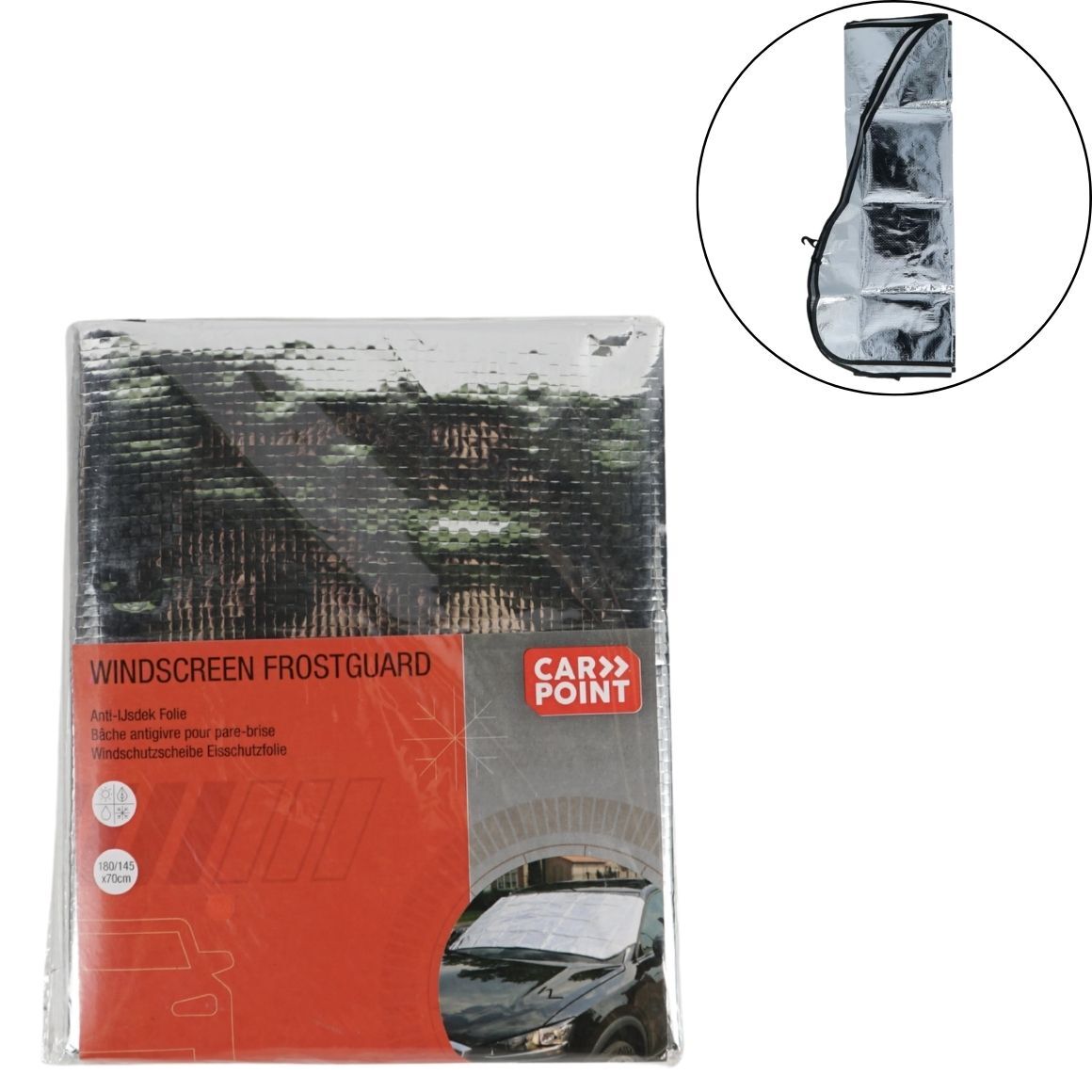 Carpoint Anti-ice Cover Foil 180 Cm