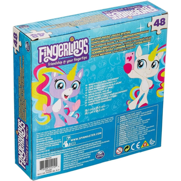 Fingerlings Unicorn Puslespil 38 X 28 Cm