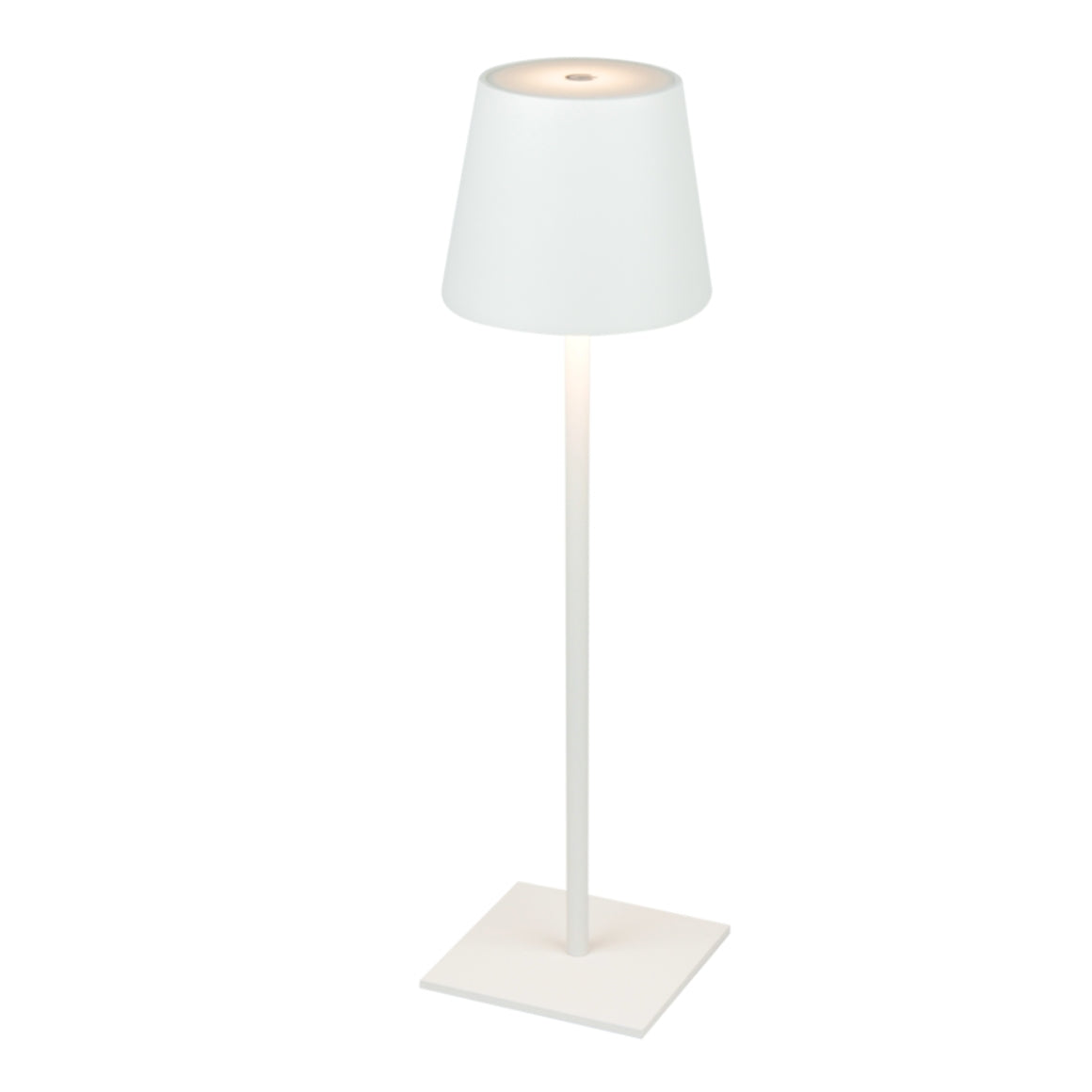 Firenze Rechargeable Led Table Lamp Ip44 White 38 Cm