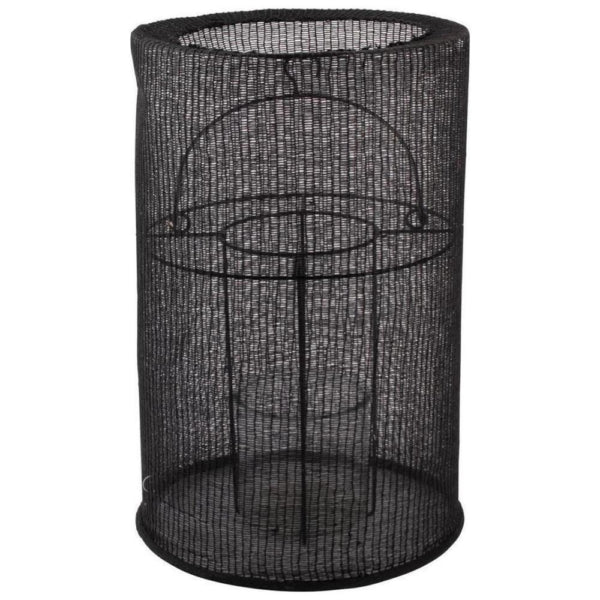 Gusta Lantern Cotton Black 46 Cm