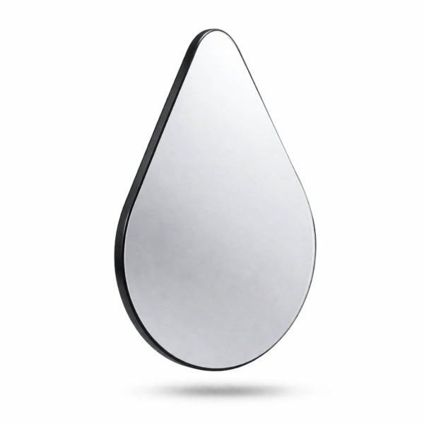 Len-fra Wall Mirror Riverside Black 50 X 75 Cm
