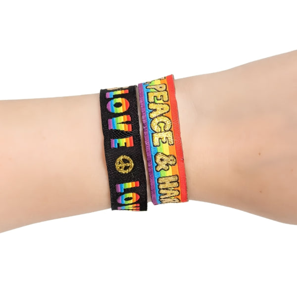 Bracelet Festival Amour Paix Et Harmonie Lot De 2