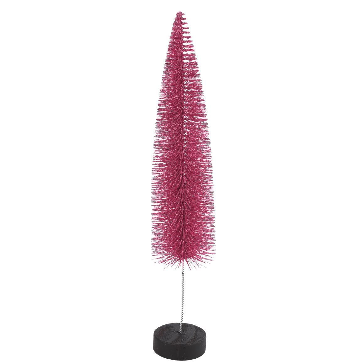 Countryfield Christmas Tree On Stand Glitter Pink 40 Cm