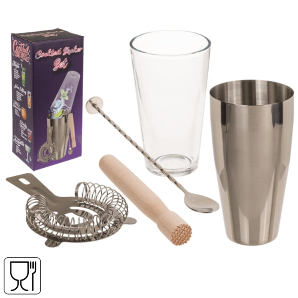 Out Of The Blue Cocktail Shaker Set 5 delar