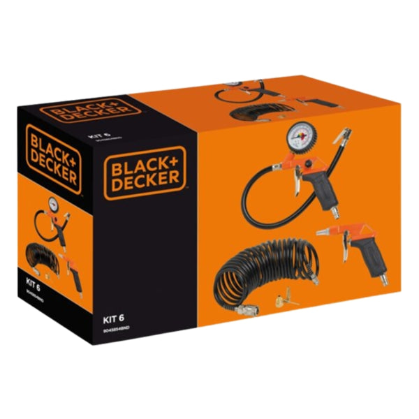 Black & Decker Kompressor-Set, 6er-Set