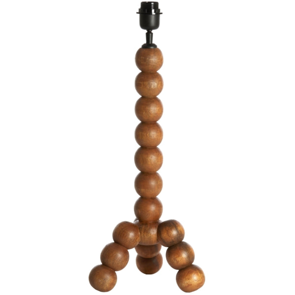 Light & Living Veglio Table Lamp Eu Plug Brown 60 Cm