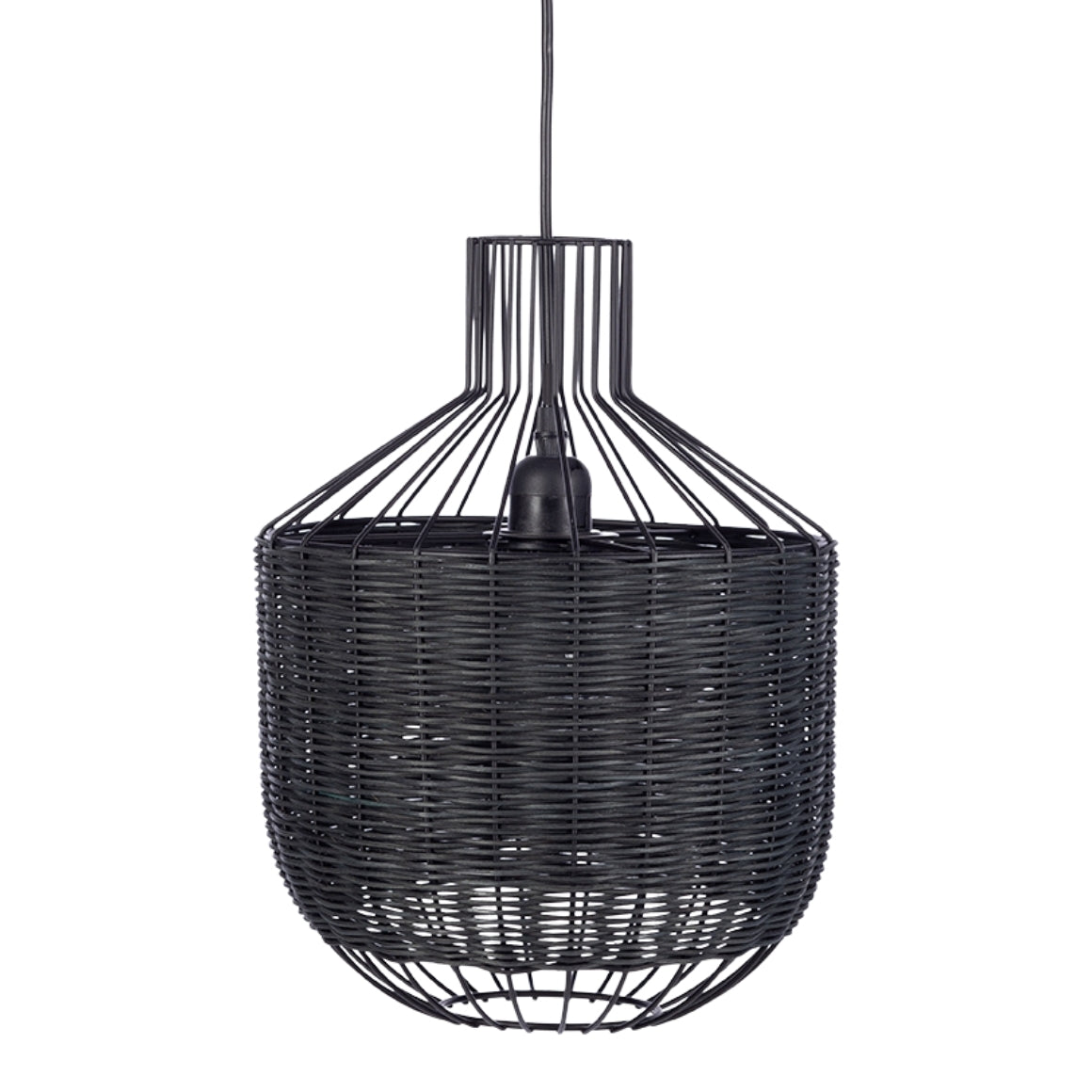 Kidsdepot Pendant Lamp Zoey Black 35 Cm