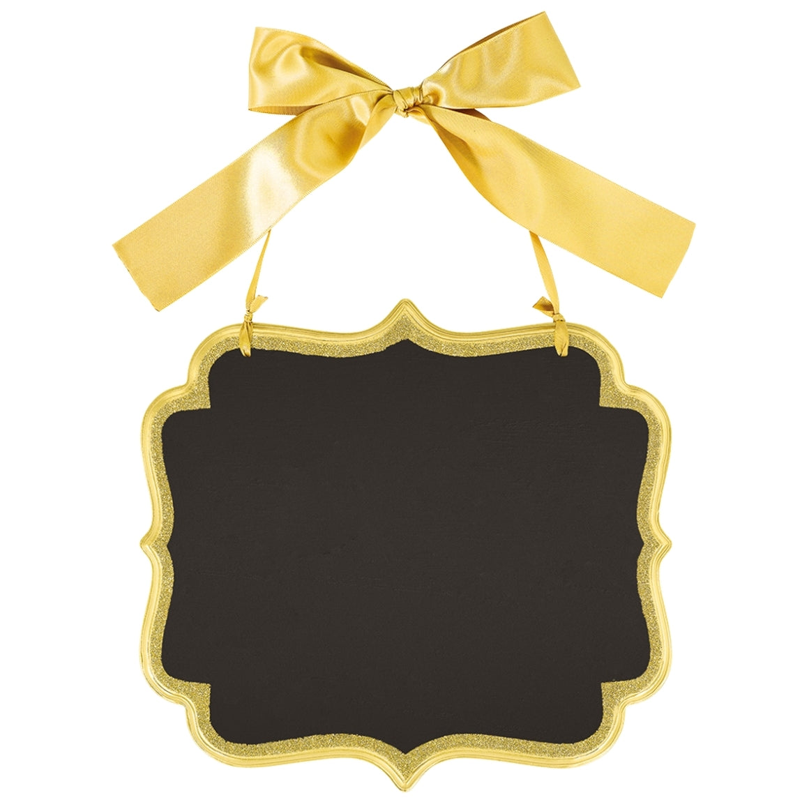 Classic Chalkboard Gold Glitter 25 Cm