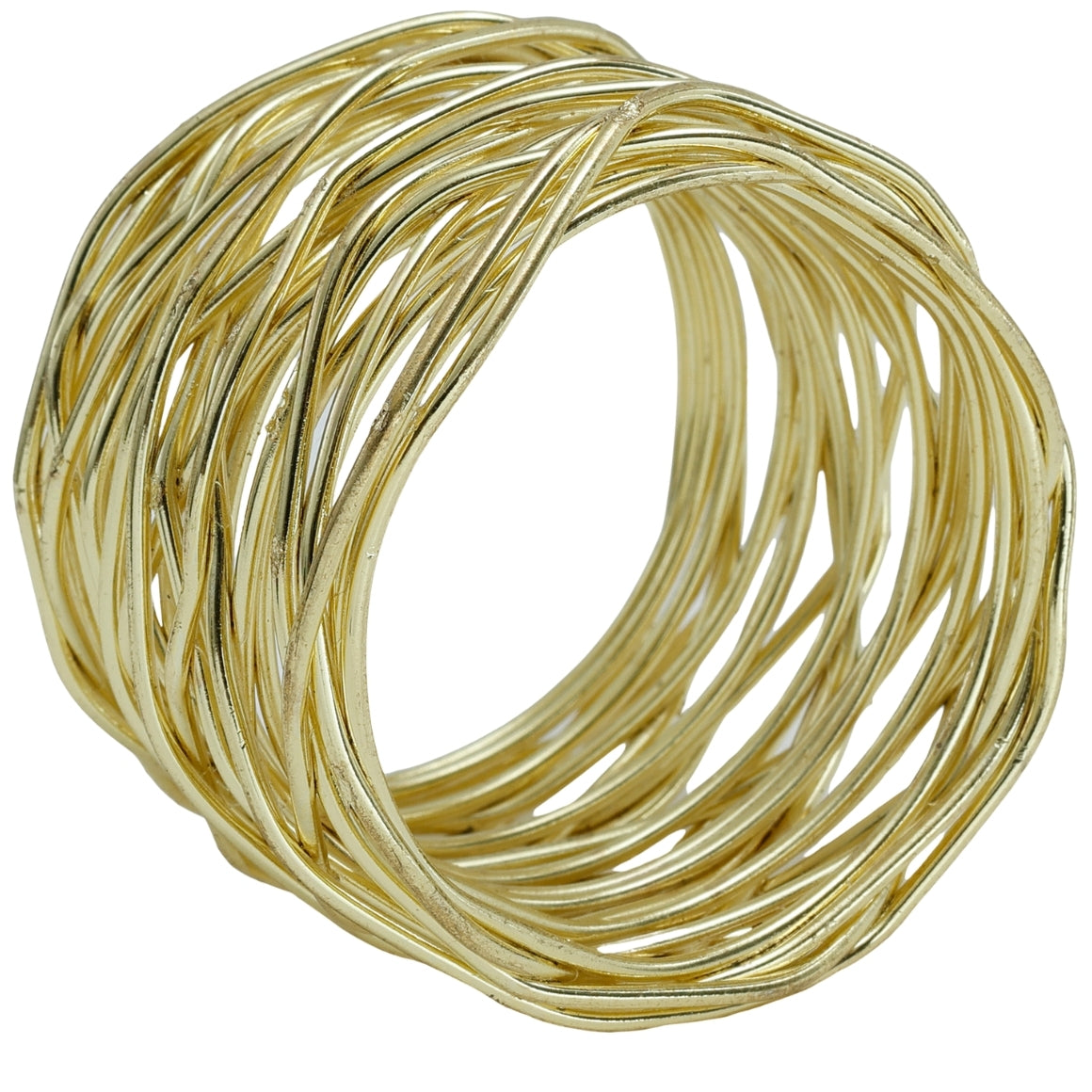 Ptmd Christmas Napkin Ring Pal Gold-colored 5 Cm