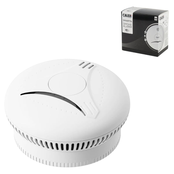 Calex Smart Smoke Detector White 11 Cm