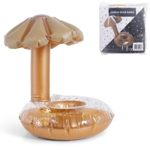 Senza Confetti Drink Holder Gold-colored 24 Cm