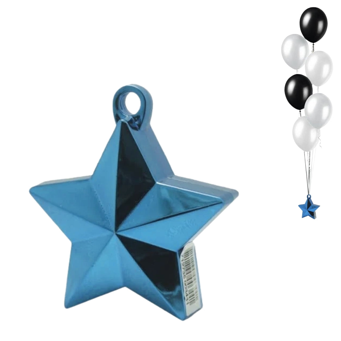 Balónek Blue Star Hmotnost 10 cm