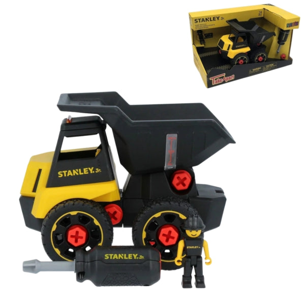 Stanley Jr. Take Apart Dump Truck 24 Pieces