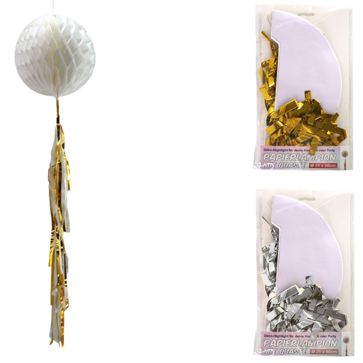 Lantern With Tassel 80 Cm 2 Assorted