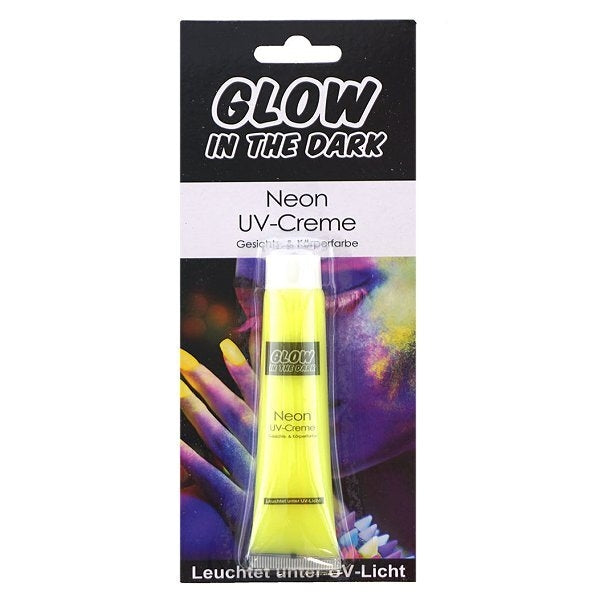 Glow In The Dark Uv Make-up Cream 4 Assorted 28 Ml