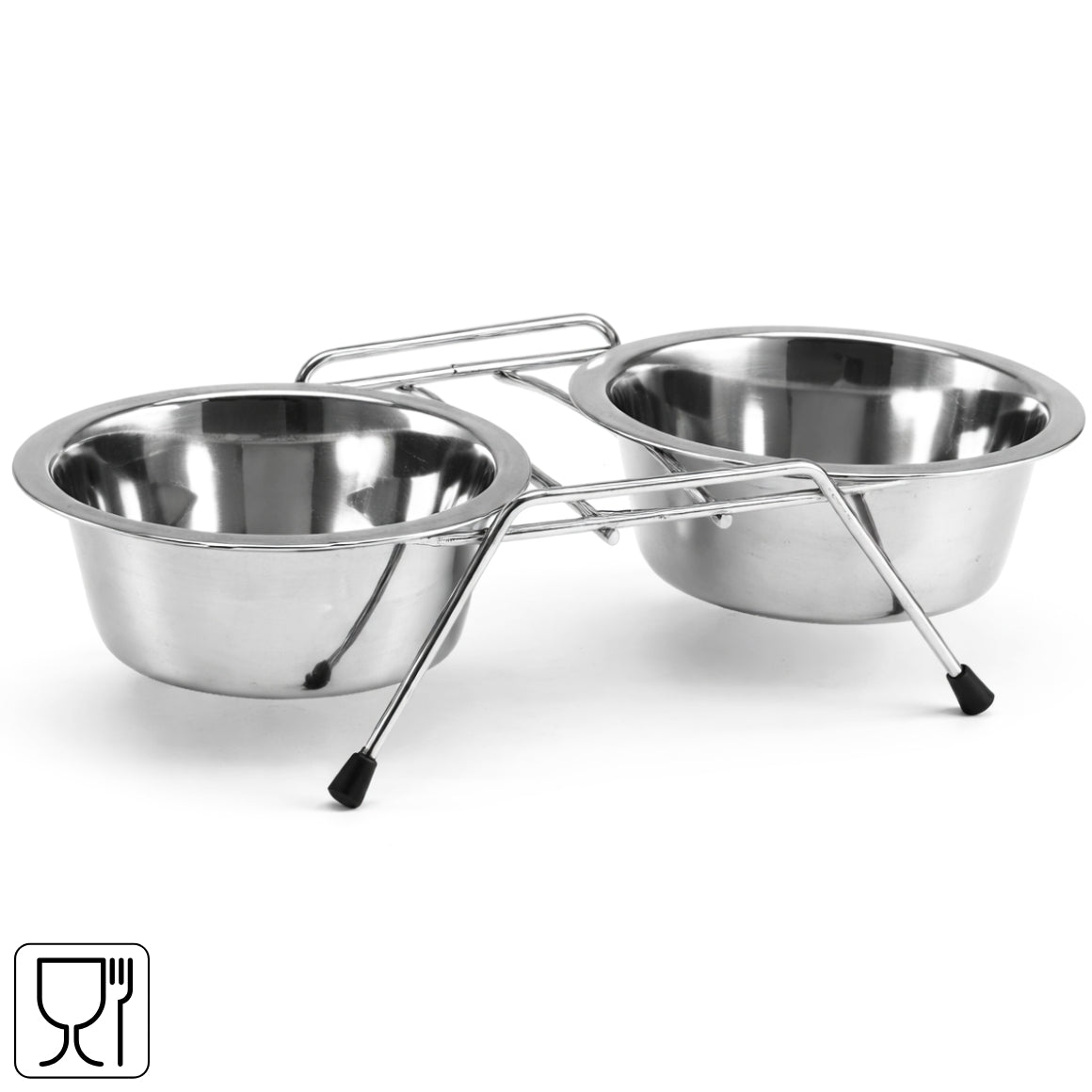 Metal Dog Food Bowl 17 Cm