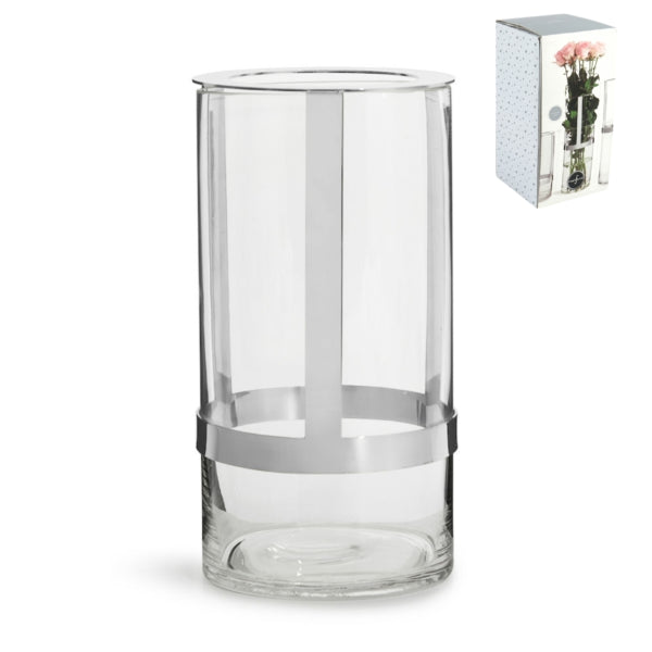 Sagaform Vase Hold Silver-colored 28 Cm