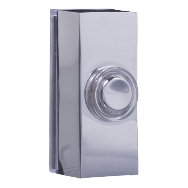 Byron Doorbell Chrome 7.4 Cm