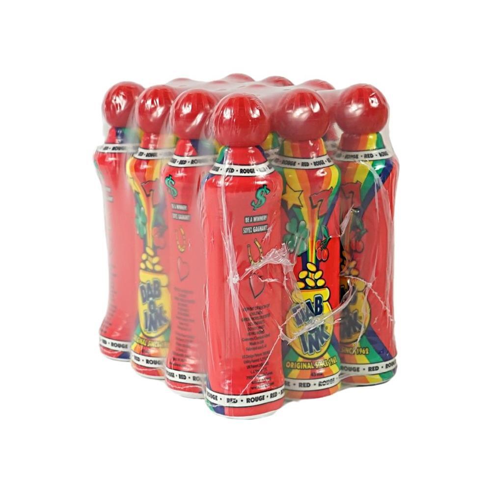 400400 Dab O Ink Bingo Dabber Red 12 Pieces 43 Ml