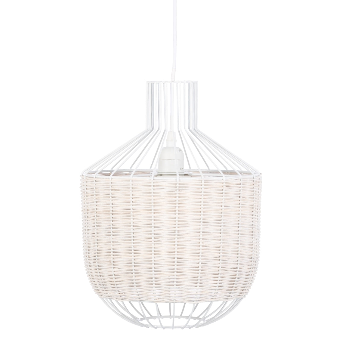 Kidsdepot Pendant Lamp Zoey White 35 Cm