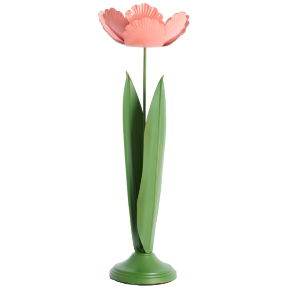 Light & Living Tealight Holder Alfori Green Pink 41 Cm