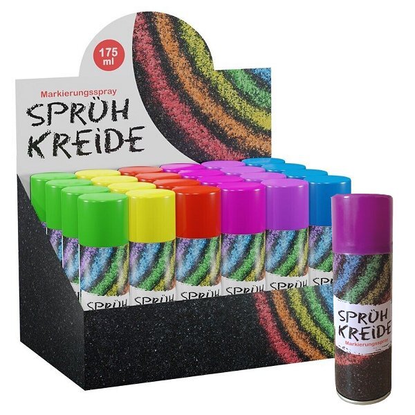 Purple Spray Chalk Spray Can 175 Ml