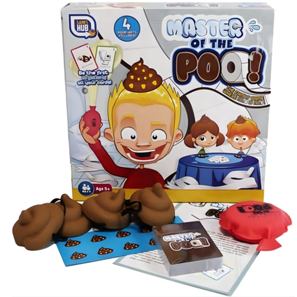 Grafix Master Of The Poo Card Game 27 Cm