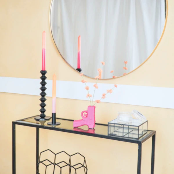 Housevitamin Vase Matte Neon Pink 12 Cm