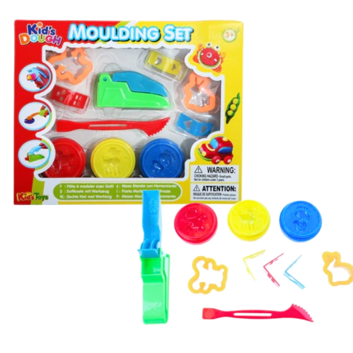 Kids Dough Clay Set 10-piece