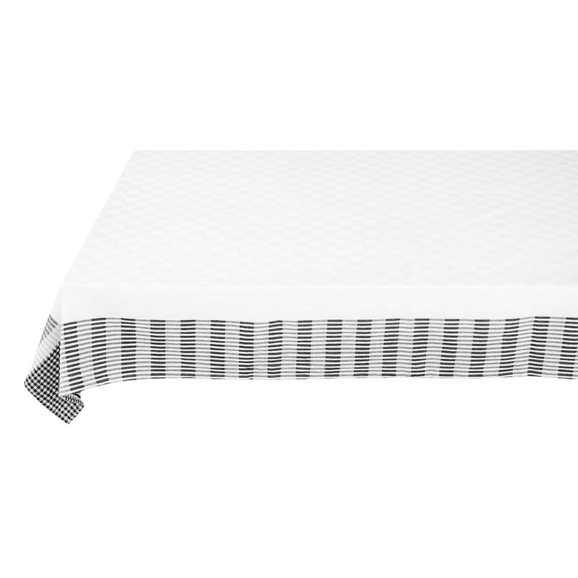 Vtwonen Square Tablecloth Black/white 150 X 250 Cm