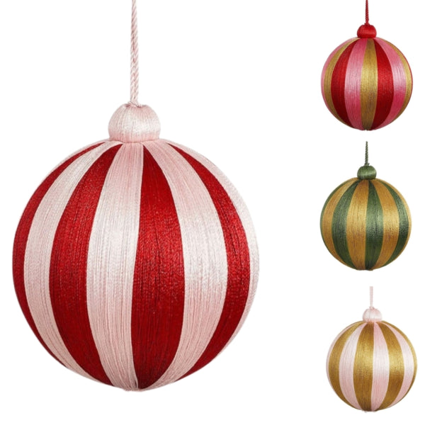 House Of Seasons Kerstbal 10 Cm 4 Assorti