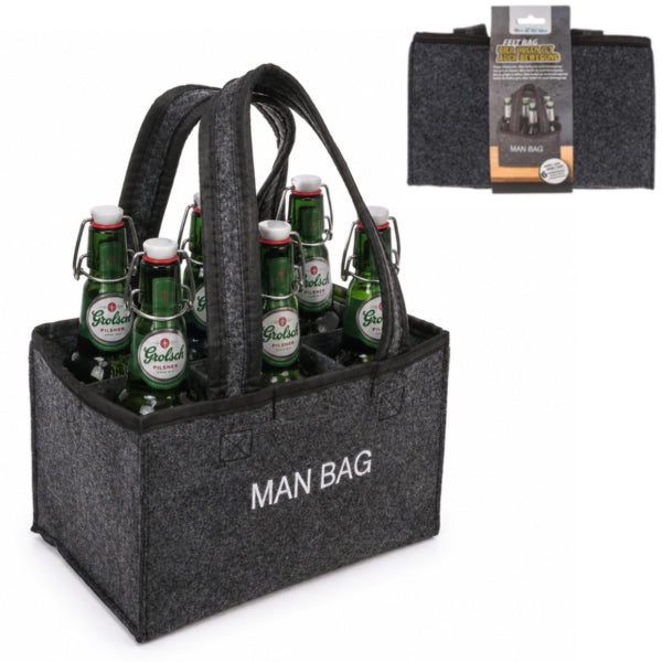 Out Of The Blue Bottle Bag Herrentasche 24 cm