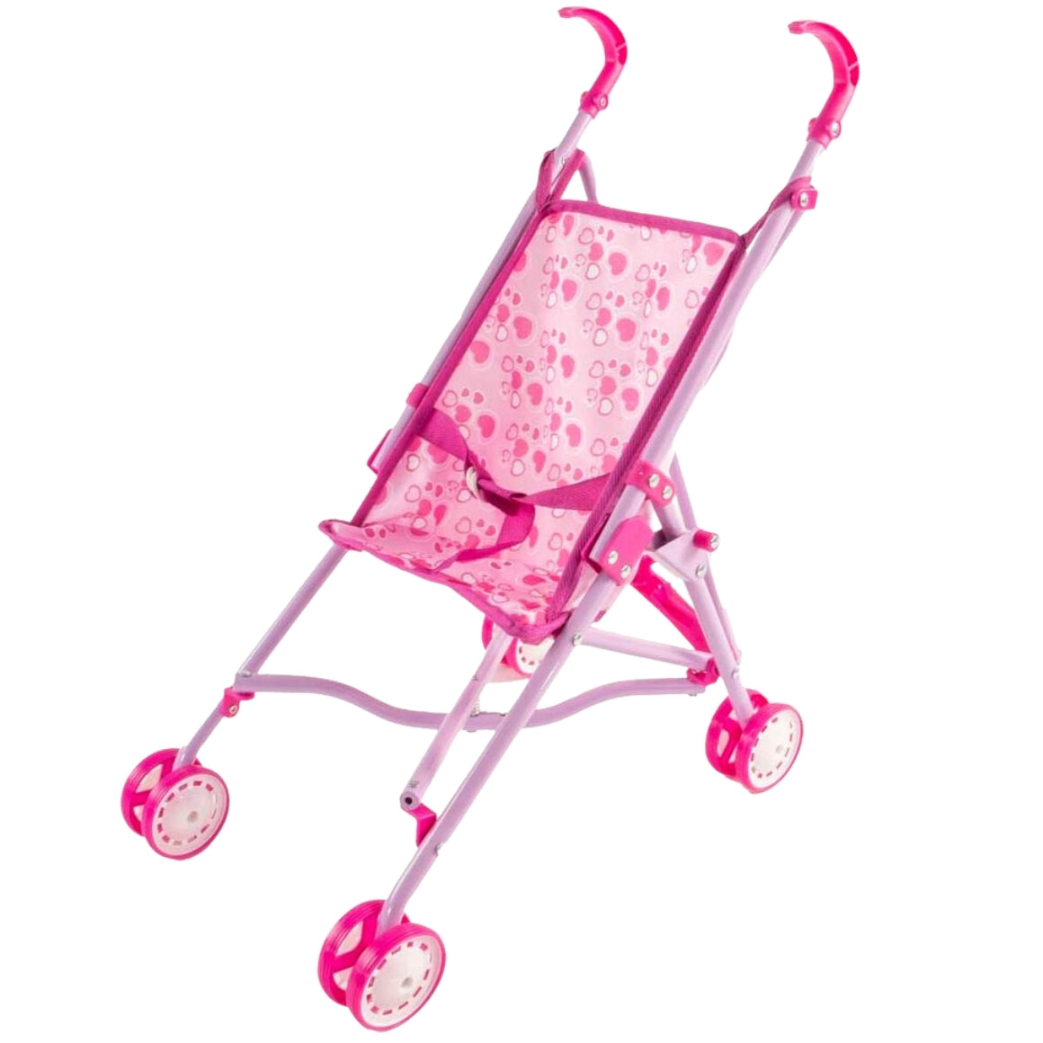 Doll Buggy Heart Pink 58 Cm