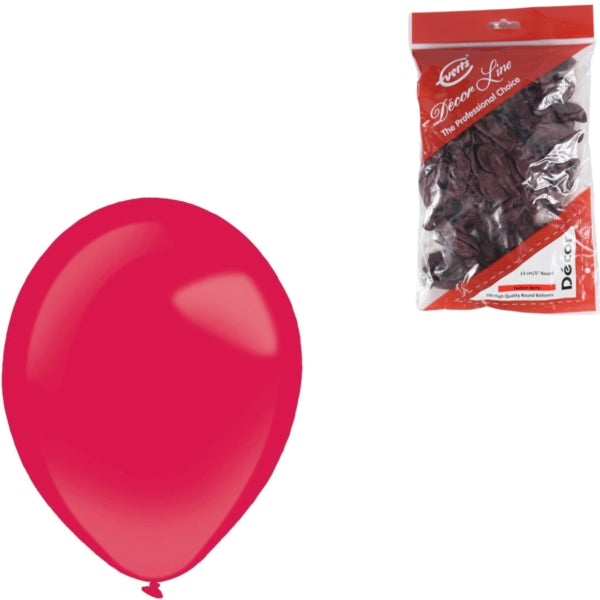 Everts Balloons Decor Fashion Berry 13 Cm 100 Pieces